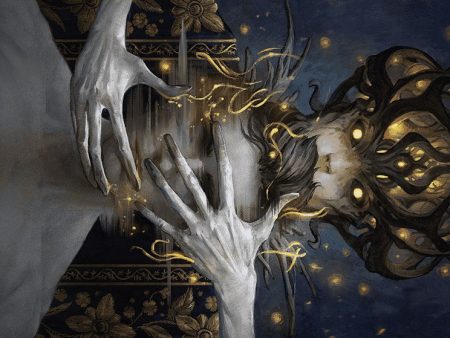 Ego Drain Art Card (Gold-Stamped Signature) [Wilds of Eldraine Art Series] For Cheap