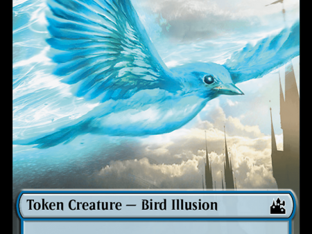 Bird Illusion Token [Ravnica Remastered Tokens] For Discount