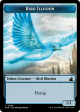 Bird Illusion Token [Ravnica Remastered Tokens] For Discount