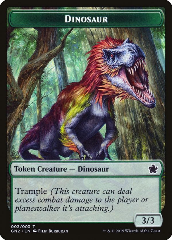 Dinosaur Token [Game Night 2019 Tokens] Supply