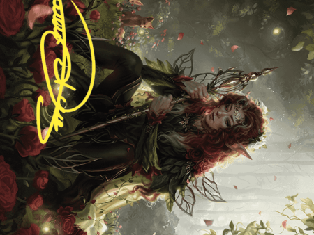 Yenna, Redtooth Regent Art Card (Gold-Stamped Signature) [Wilds of Eldraine Art Series] Online