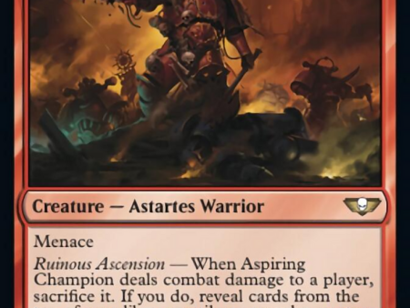 Aspiring Champion [Warhammer 40,000] Hot on Sale