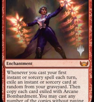 Arcane Bombardment (Promo Pack) [Streets of New Capenna Promos] on Sale