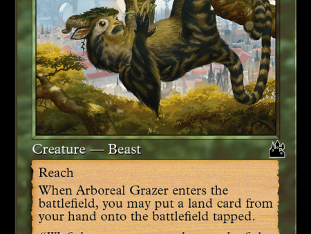 Arboreal Grazer (Retro Frame) [Ravnica Remastered] For Discount