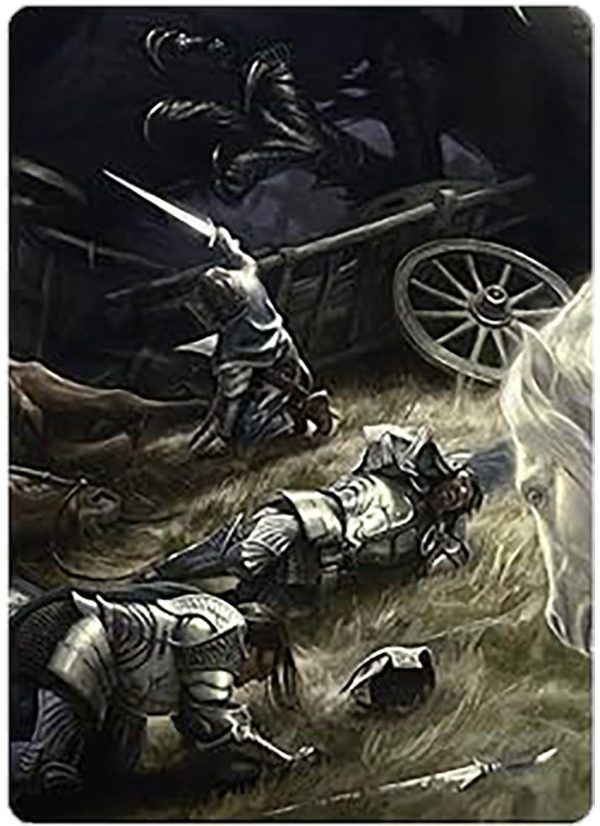 Courageous Resolve Art Card [The Lord of the Rings: Tales of Middle-earth Art Series] Discount