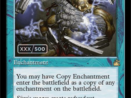 Copy Enchantment (Retro) (Serialized) [Ravnica Remastered] Hot on Sale