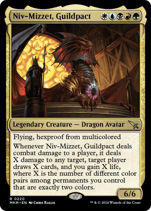 Niv-Mizzet, Guildpact [Murders at Karlov Manor] For Sale