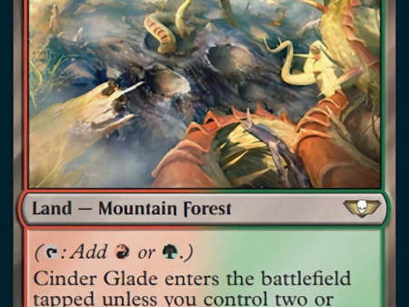 Cinder Glade (Surge Foil) [Warhammer 40,000] Supply