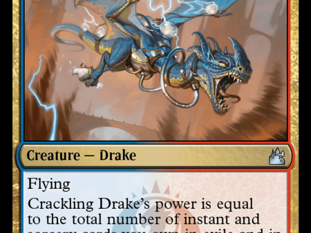 Crackling Drake [Ravnica Remastered] Supply