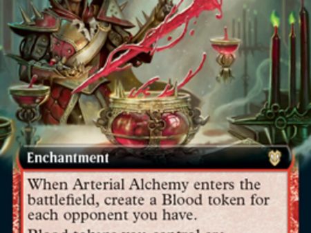 Arterial Alchemy (Extended Art) [Innistrad: Crimson Vow Commander] Online