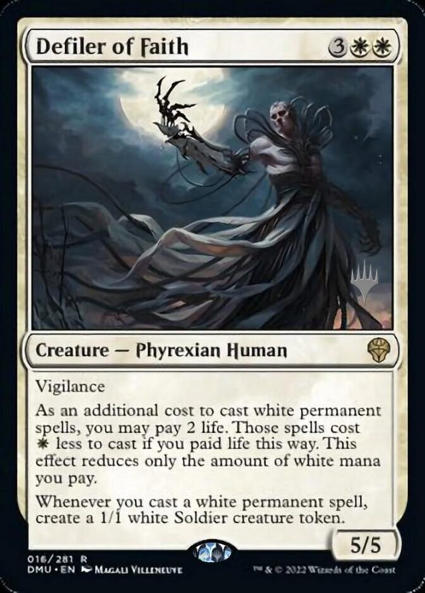 Defiler of Faith (Promo Pack) [Dominaria United Promos] Cheap