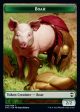 Boar Token [Kaldheim Commander Tokens] on Sale