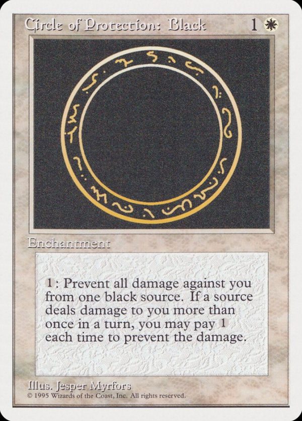 Circle of Protection: Black [Rivals Quick Start Set] Supply