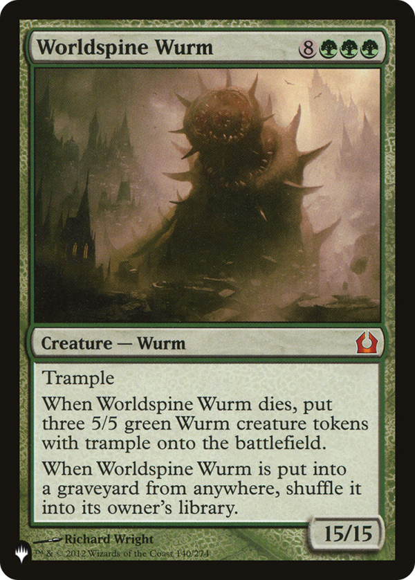 Worldspine Wurm [The List] on Sale