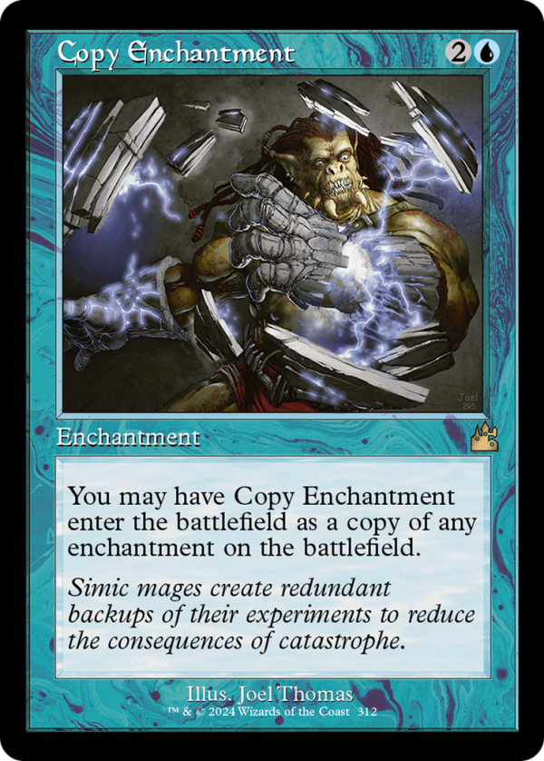 Copy Enchantment (Retro Frame) [Ravnica Remastered] For Sale