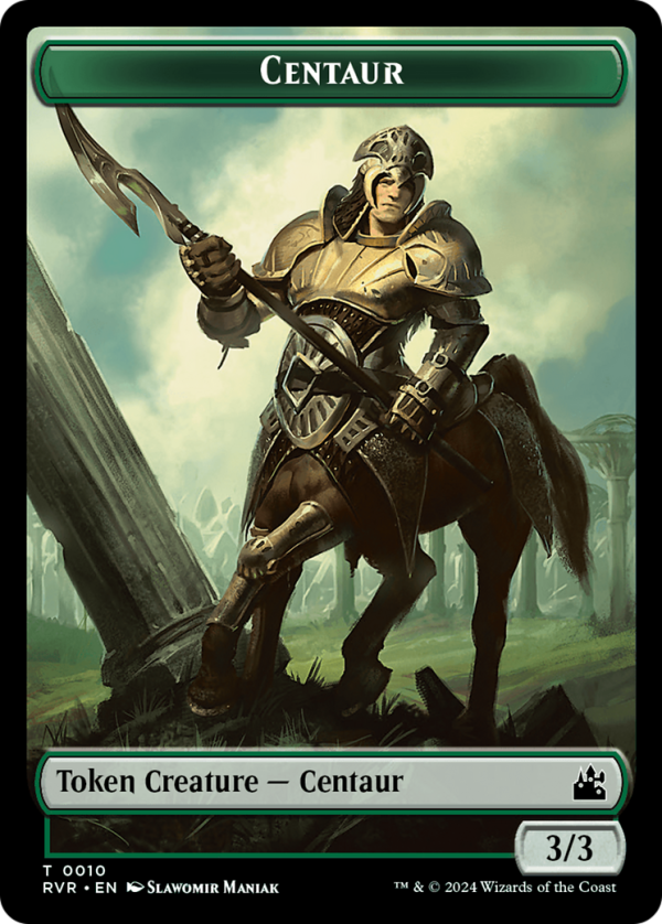 Centaur Token [Ravnica Remastered Tokens] Supply