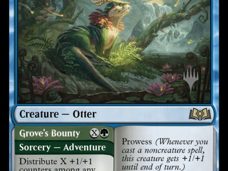 Elusive Otter    Grove s Bounty (Promo Pack) [Wilds of Eldraine Promos] on Sale