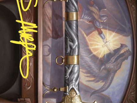 Ancestral Blade Art Card (Gold-Stamped Signature) [Commander Masters Art Series] Supply