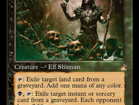 Deathrite Shaman (Retro Frame) [Ravnica Remastered] Online Sale