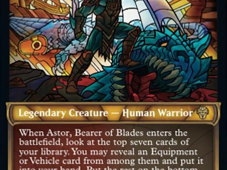 Astor, Bearer of Blades (Showcase) [Dominaria United] For Sale