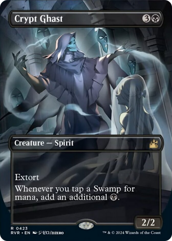 Crypt Ghast (Anime Borderless) [Ravnica Remastered] Cheap