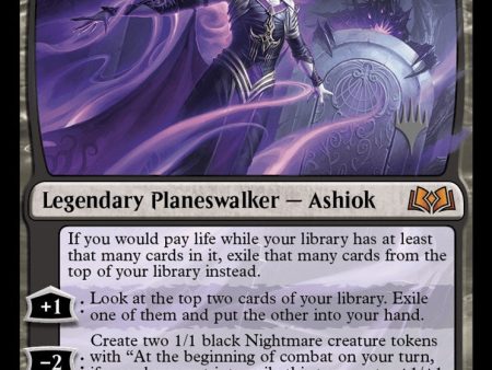 Ashiok, Wicked Manipulator (Promo Pack) [Wilds of Eldraine Promos] on Sale