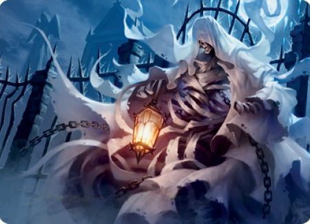 Cemetery Illuminator Art Card [Innistrad: Crimson Vow Art Series] Online