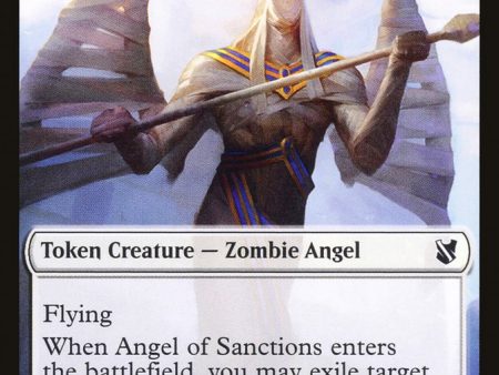 Angel of Sanctions Token [Commander 2019 Tokens] For Cheap