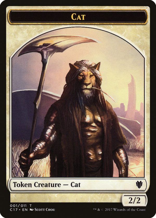 Cat Token [Commander 2017 Tokens] Discount