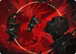 Abrade Art Card [Innistrad: Crimson Vow Art Series] For Cheap