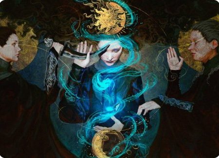 Witness the Future Art Card [Innistrad: Crimson Vow Art Series] Hot on Sale