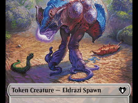 Eldrazi Spawn    Dragon (0021) Double-Sided Token [Commander Masters Tokens] Online