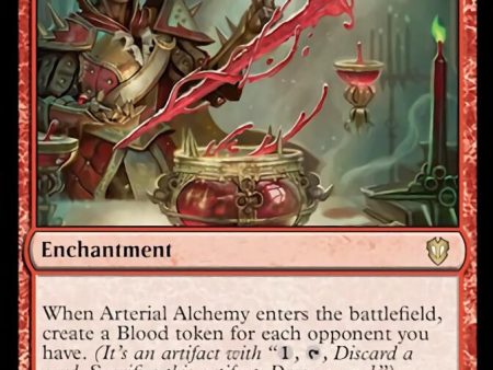 Arterial Alchemy [Innistrad: Crimson Vow Commander] Discount