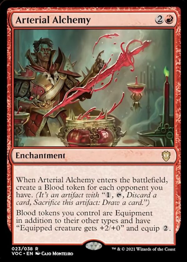 Arterial Alchemy [Innistrad: Crimson Vow Commander] Discount