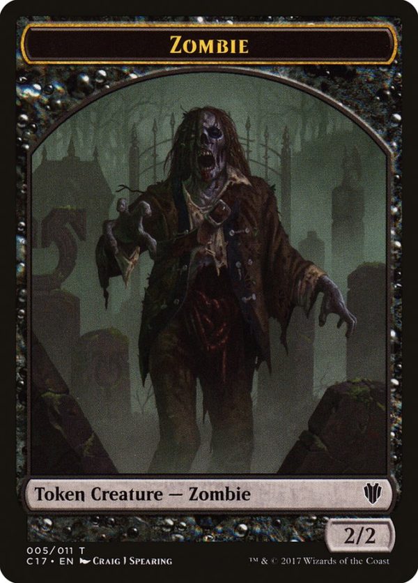 Zombie Token [Commander 2017 Tokens] Online now