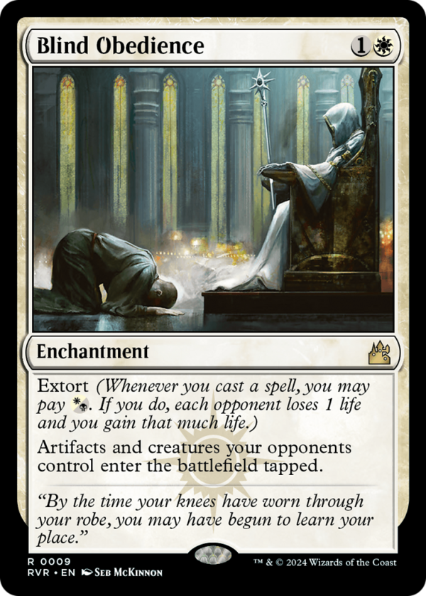 Blind Obedience [Ravnica Remastered] Supply