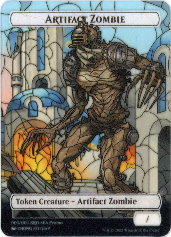 Artifact Zombie Token (SEA Exclusive) [The Brothers  War Tokens] Online now