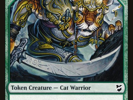 Cat Warrior Token [Commander 2018 Tokens] Hot on Sale