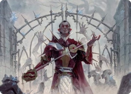 Cemetery Gatekeeper Art Card [Innistrad: Crimson Vow Art Series] For Cheap