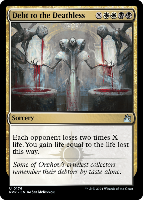 Debt to the Deathless [Ravnica Remastered] Supply