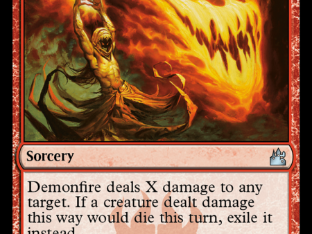 Demonfire [Ravnica Remastered] Online Hot Sale