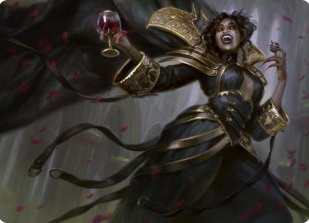 Bloodcrazed Socialite Art Card [Innistrad: Crimson Vow Art Series] Supply