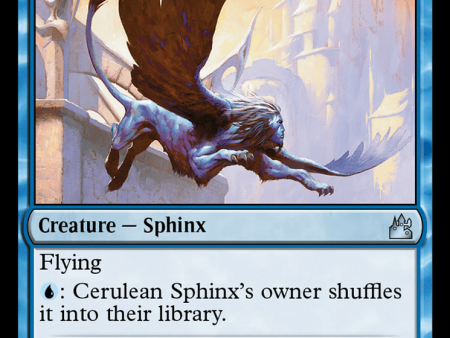 Cerulean Sphinx [Ravnica Remastered] Online Sale