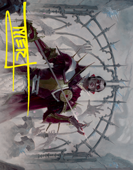 Cemetery Gatekeeper Art Card (Gold-Stamped Signature) [Innistrad: Crimson Vow Art Series] Fashion