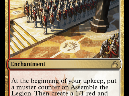 Assemble the Legion [Ravnica Remastered] Hot on Sale